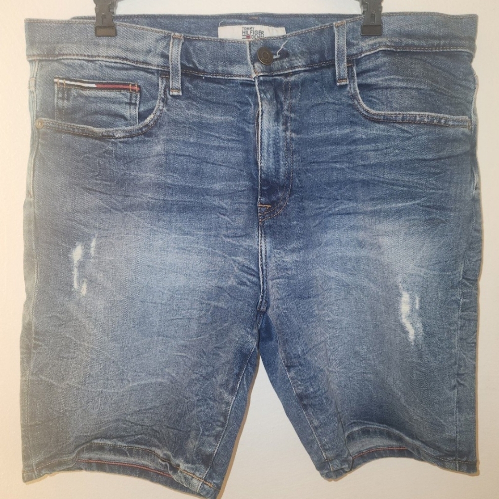Men's Blue Denim Shorts